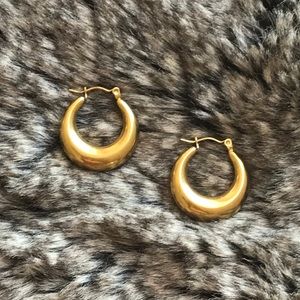 Yellow Gold Plated earrings